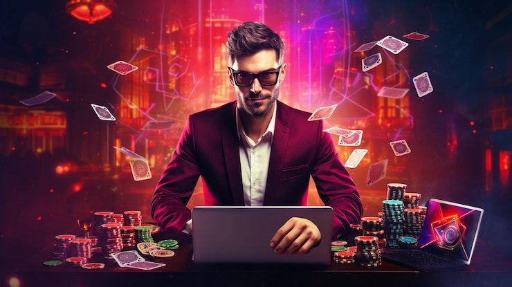 Membaca pengumuman situs di ponsel
